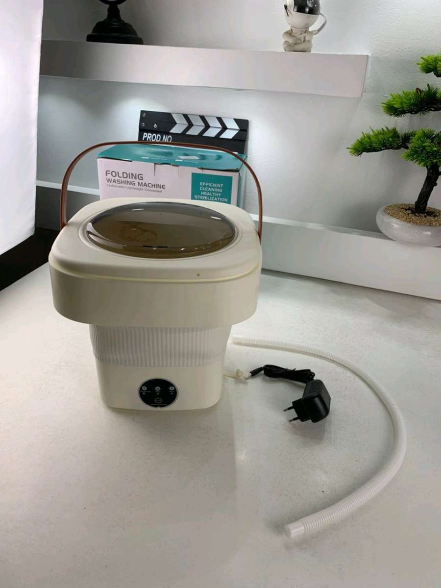غسالة ملابس قابلة للطي محمولة و هايلة بزااف و سومة هبال