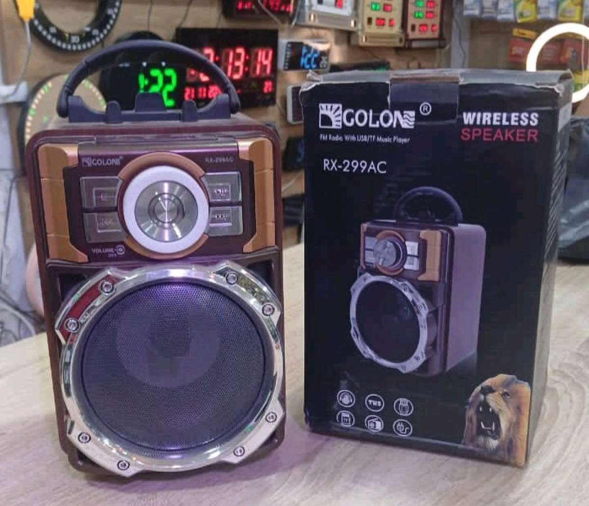 Golon RX299AC Wireless Speaker راديو