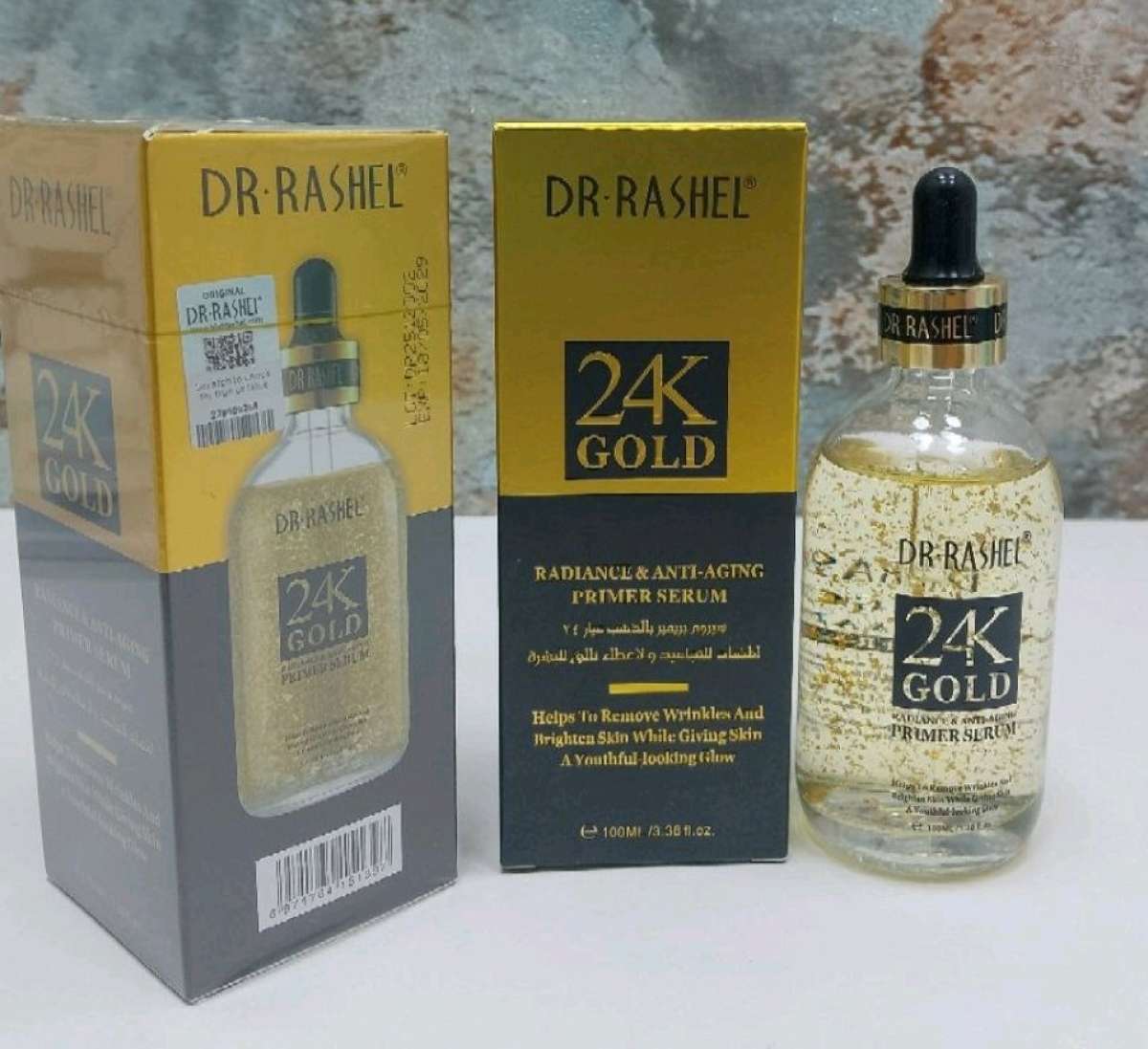 Dr Rashel GOLD Srum Prparateur clat  Antige  lOr 24K