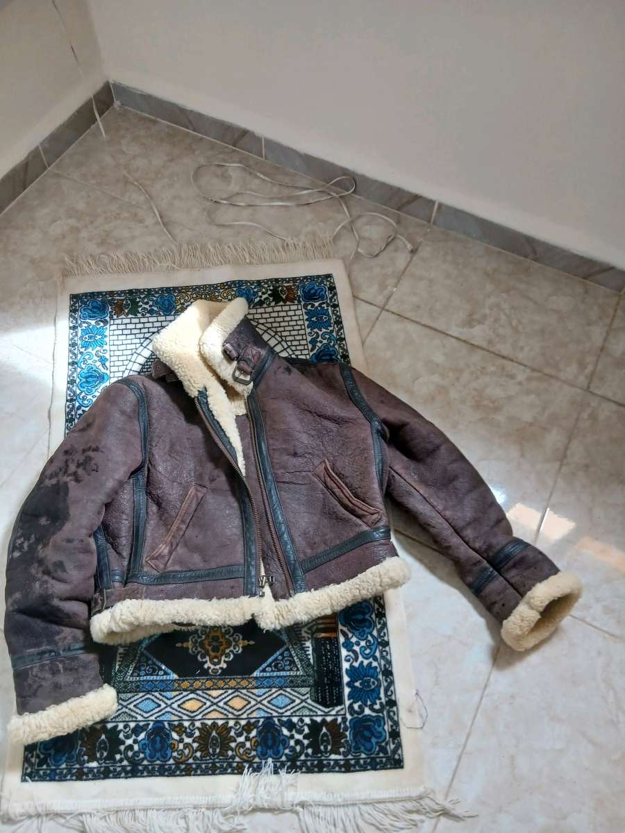 veste en vrai cuir