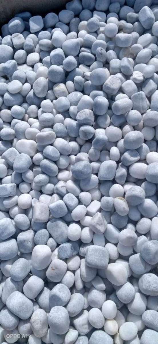 2Galet Marbre Blanc AthenaGallet importationGalet en pierre