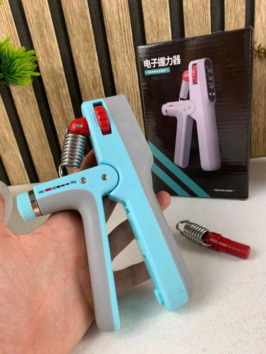 Poigne de renforcement de la poigne ergonomique avec compteu