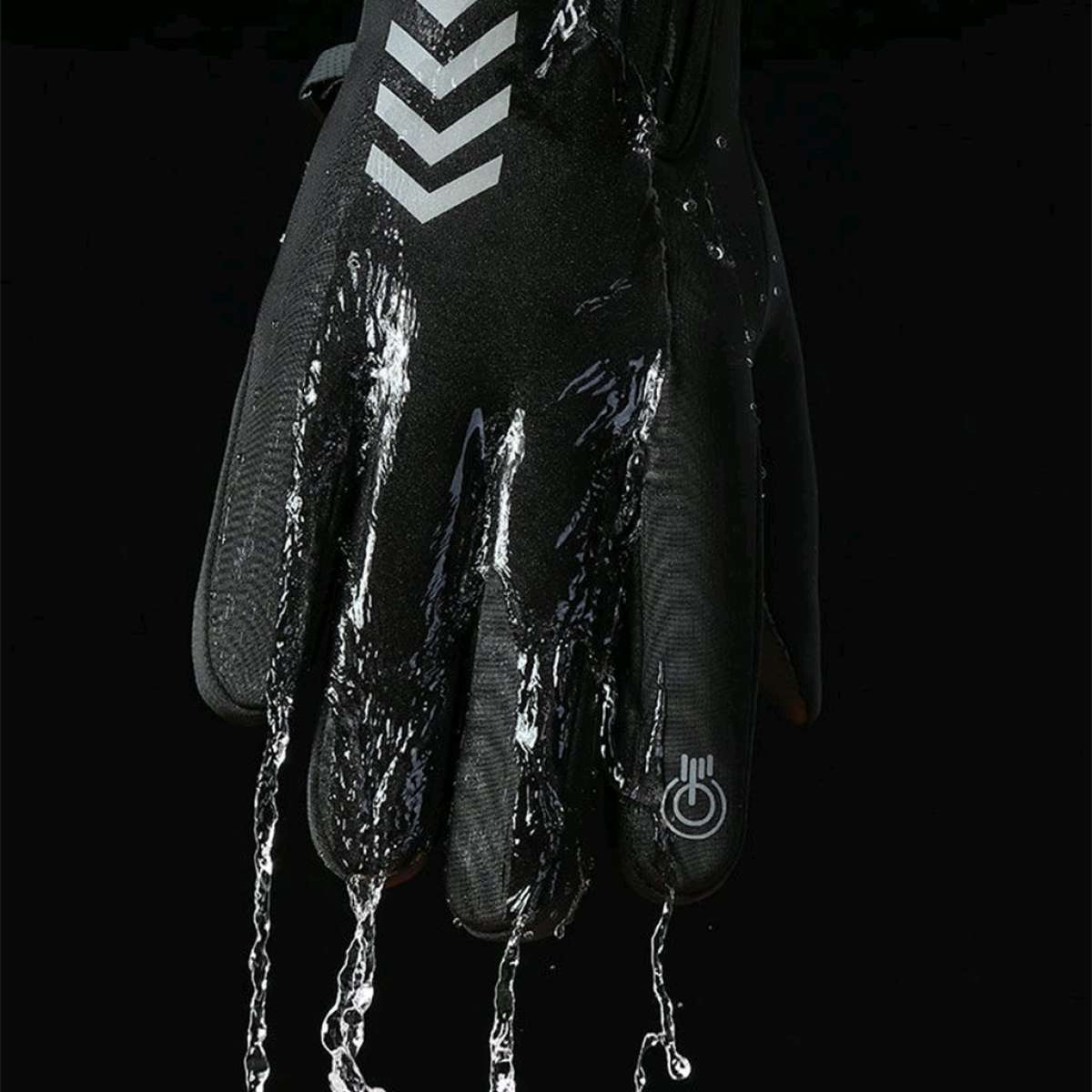 قفازات حرارية شتوية دافئة عاكسة للجنسين شاشة تعمل باللمس