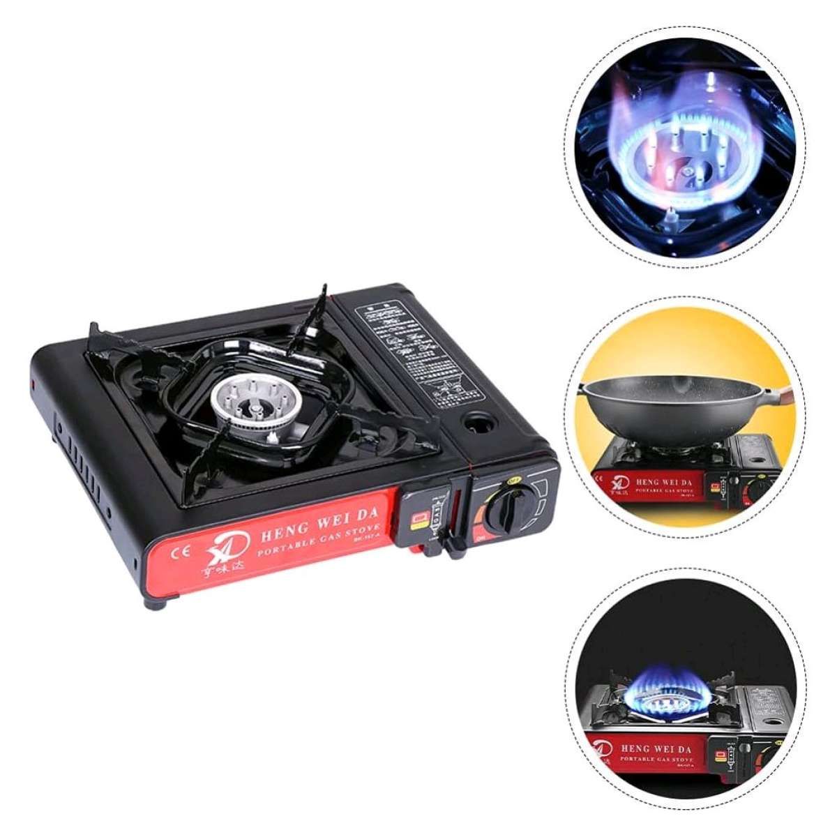 موقد غاز للتخييم يعمل بنظام الإشعال التلقائي V2