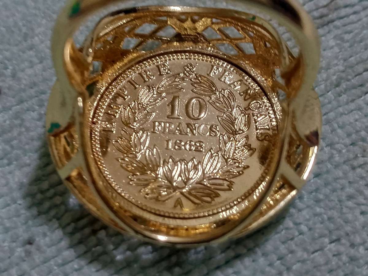 خاتم لويزة آسي مقاس 10