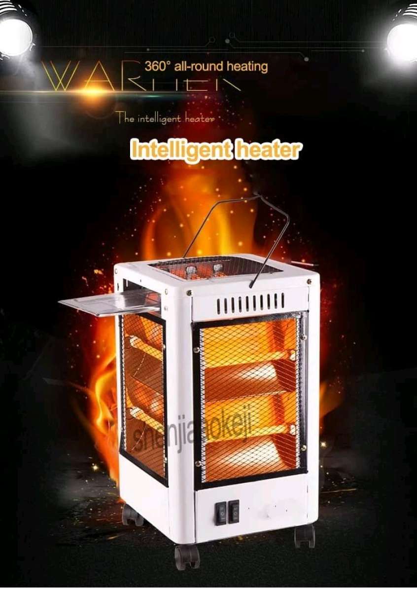 سخان كهربائي وشواية 360 درجة اقتصادي منخفض الاستهلاك 5 جوانب