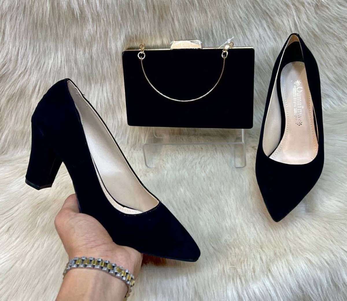 Escarpins En Daim Talons