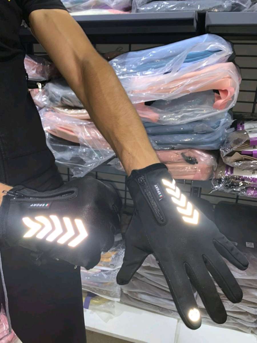 قفازات حرارية شتوية دافئة عاكسة للجنسين شاشة تعمل باللمس