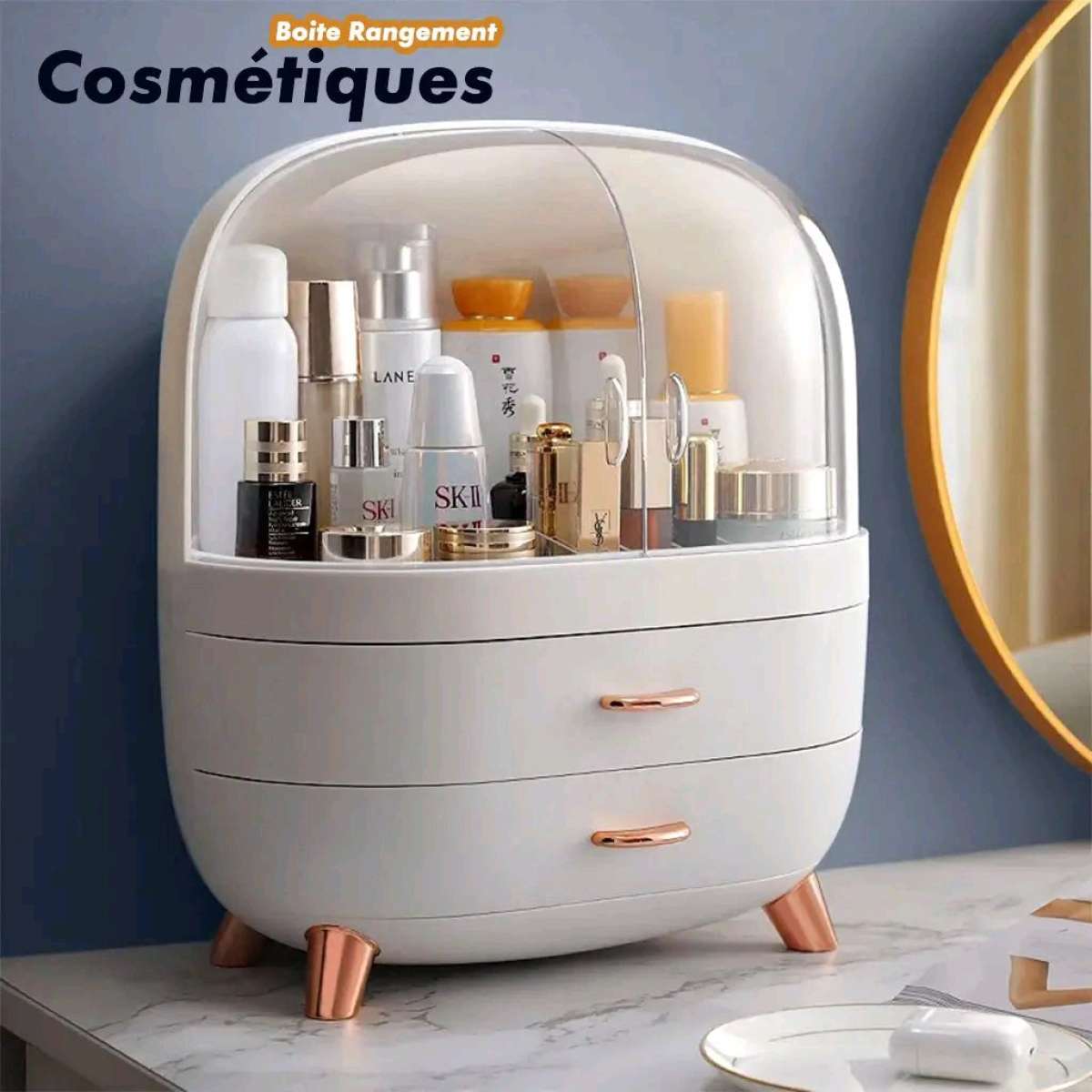 صندوق تخزين مستحضرات تجميل