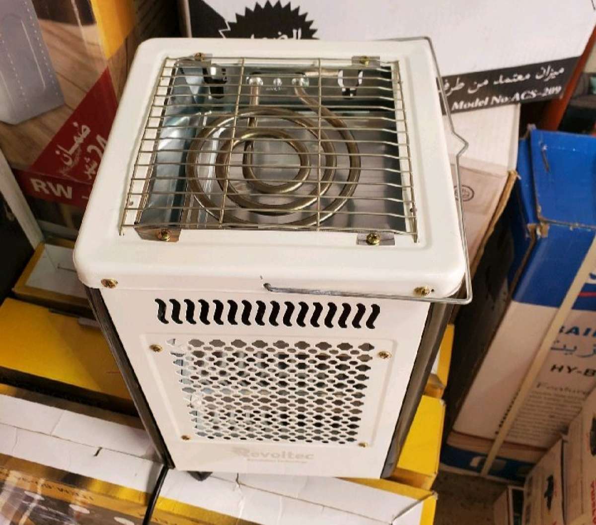 مدفأة  موقد طهي من الأعلى 2في1  REVOLTEC 2000W