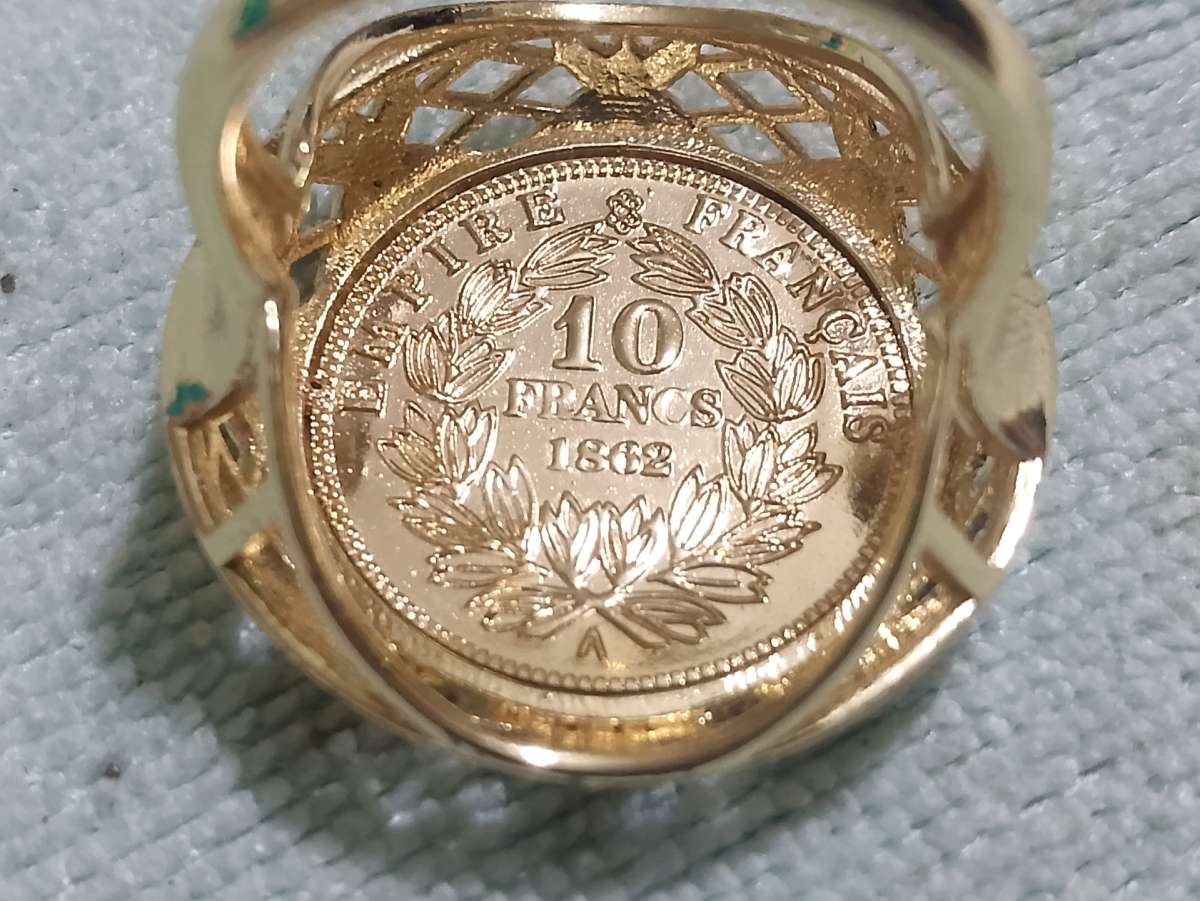 خاتم لويزة آسي مقاس 10