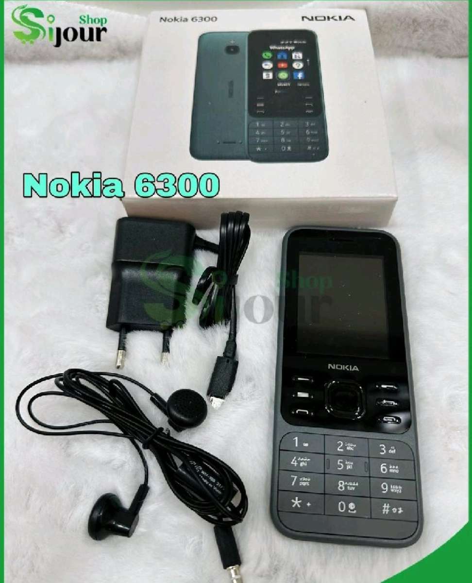 Nokia 6300        4G ماشي