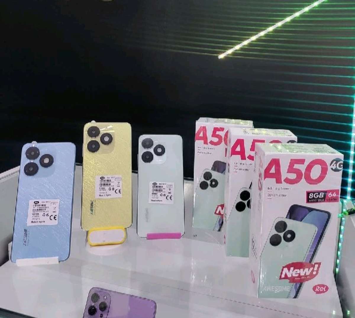 itel A50 864g smartphone