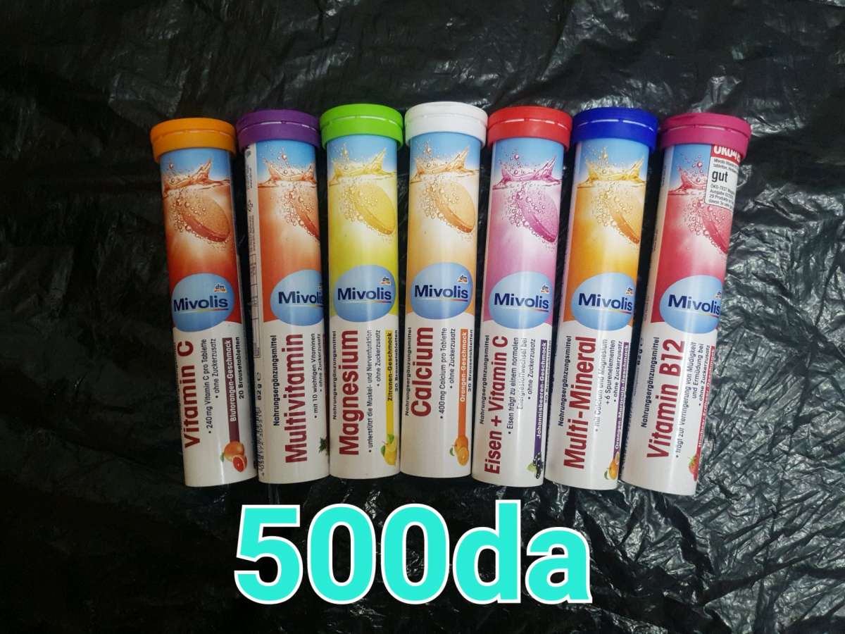 Les complments alimentaires Mivolis allemand original