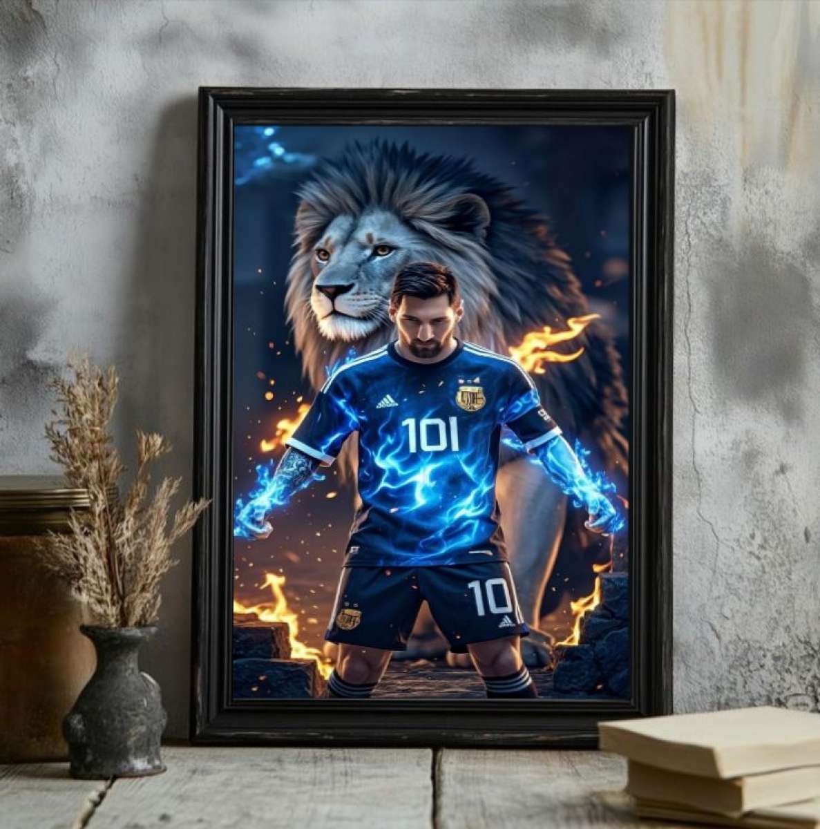 لوحات بضوء lad للتعليق