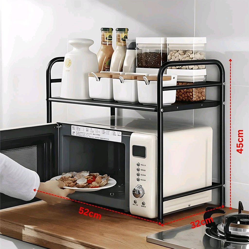 منظم أغراض وحامل ميكروويف