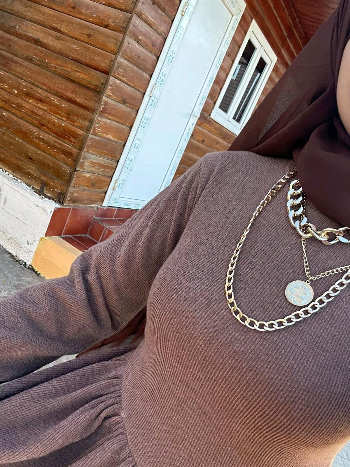 حجاب دفى بقماش شتوي بامتيازالمقاسات متوفرة مع التوصيل 69 ولا