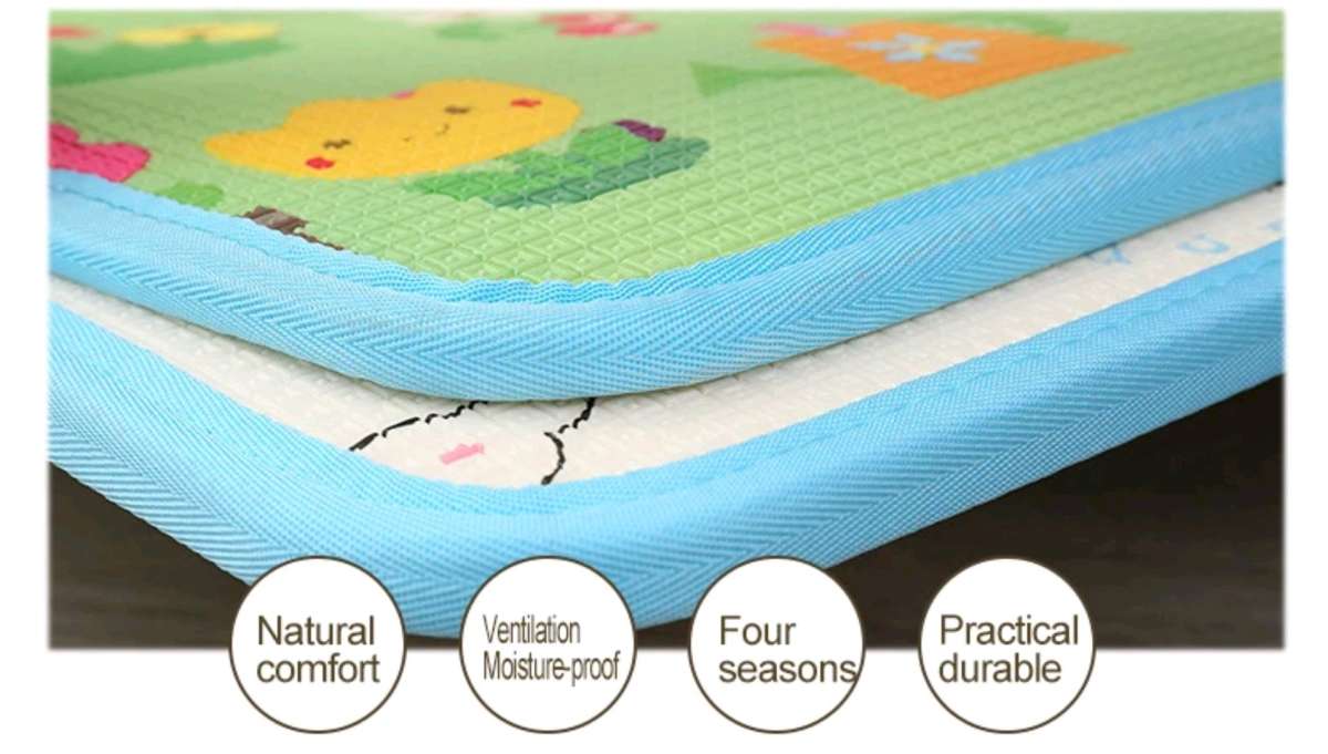 سجادة إسفنجية مقاومة للماء للاطفال 130  170 متر