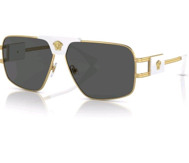 Versace VE 2251 Lunettes de soleil pour homme Blanc