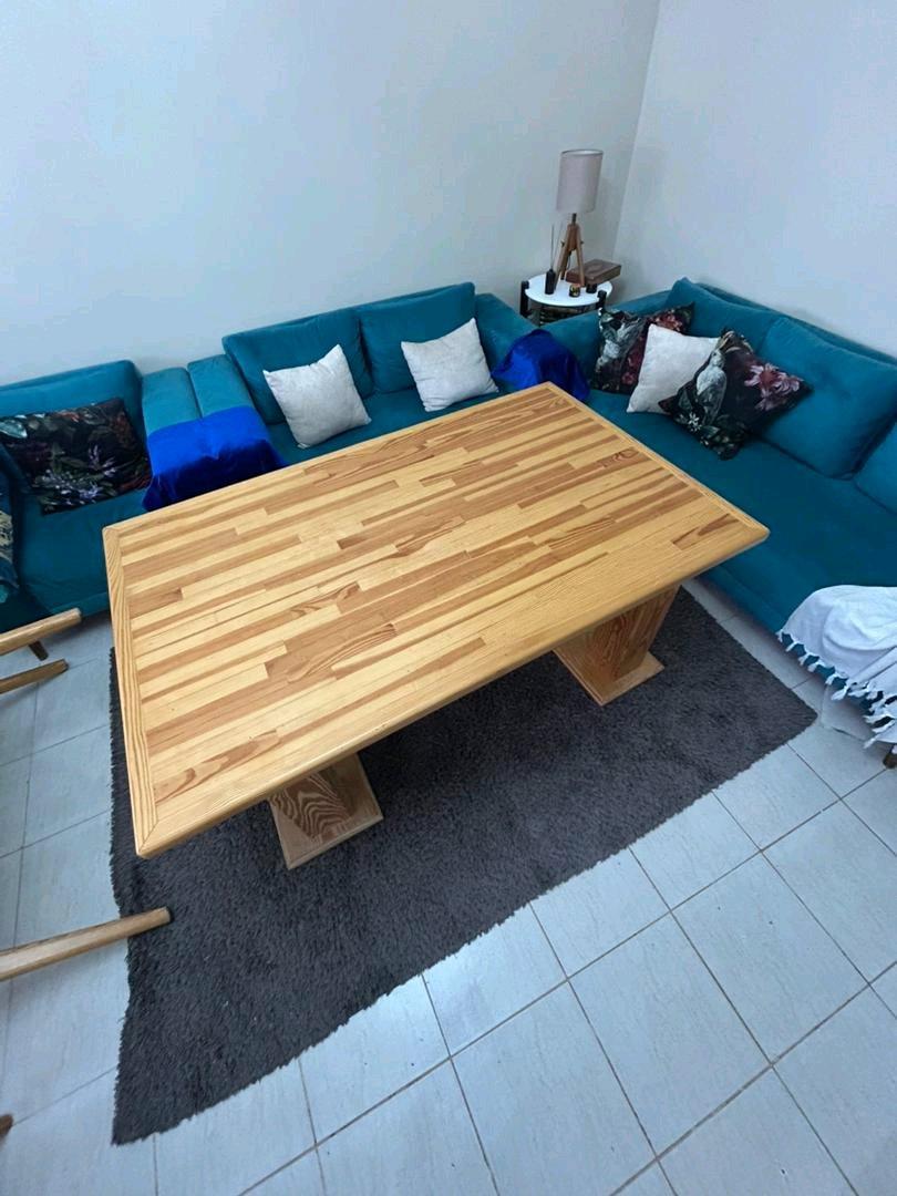 table en bois massif