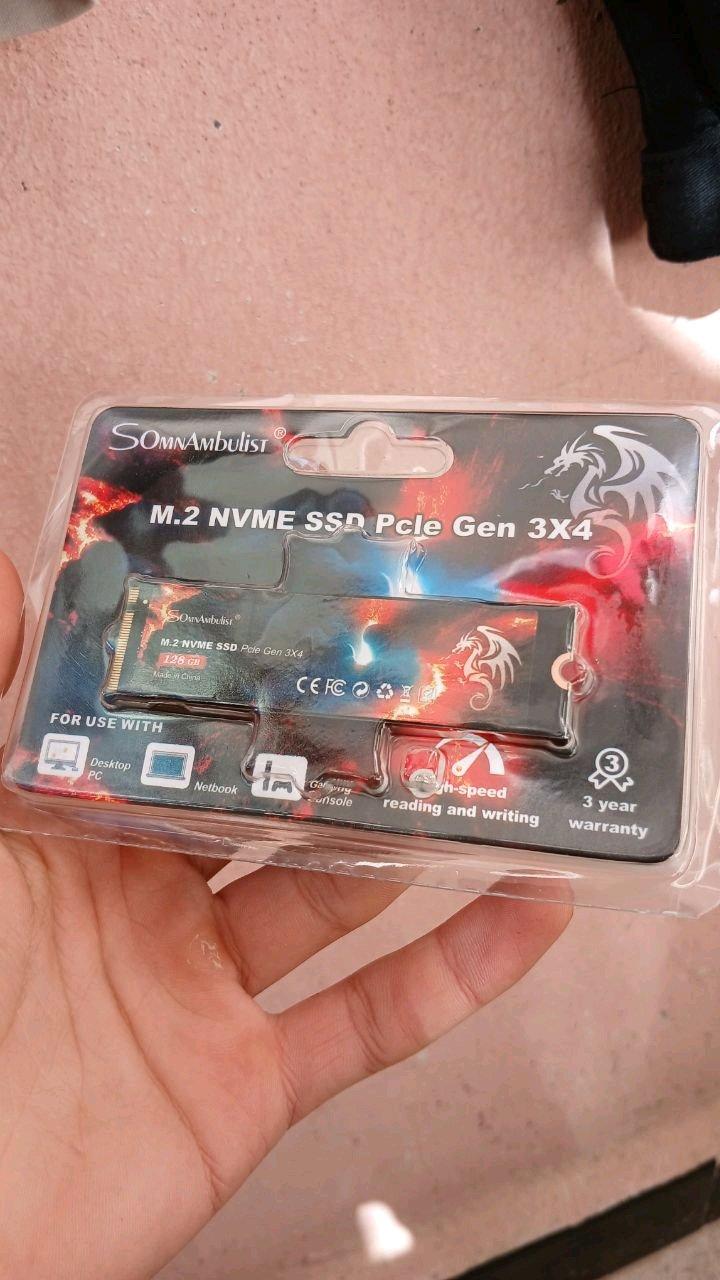 SSD Nvme 128gb