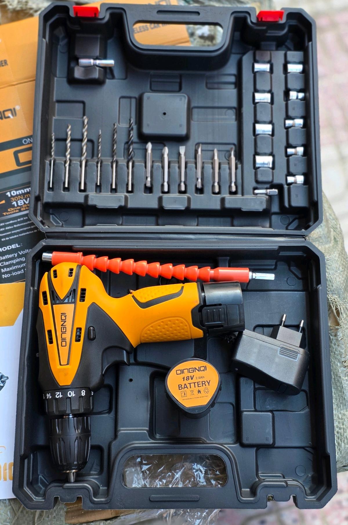 بروموصيو Caisse 108pcs  visseuse dingqi 18v