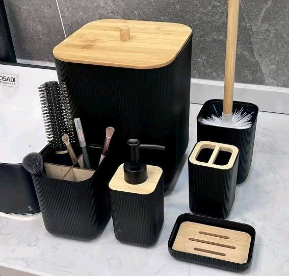 Ensemble daccessoires de salle de bain 6pcs