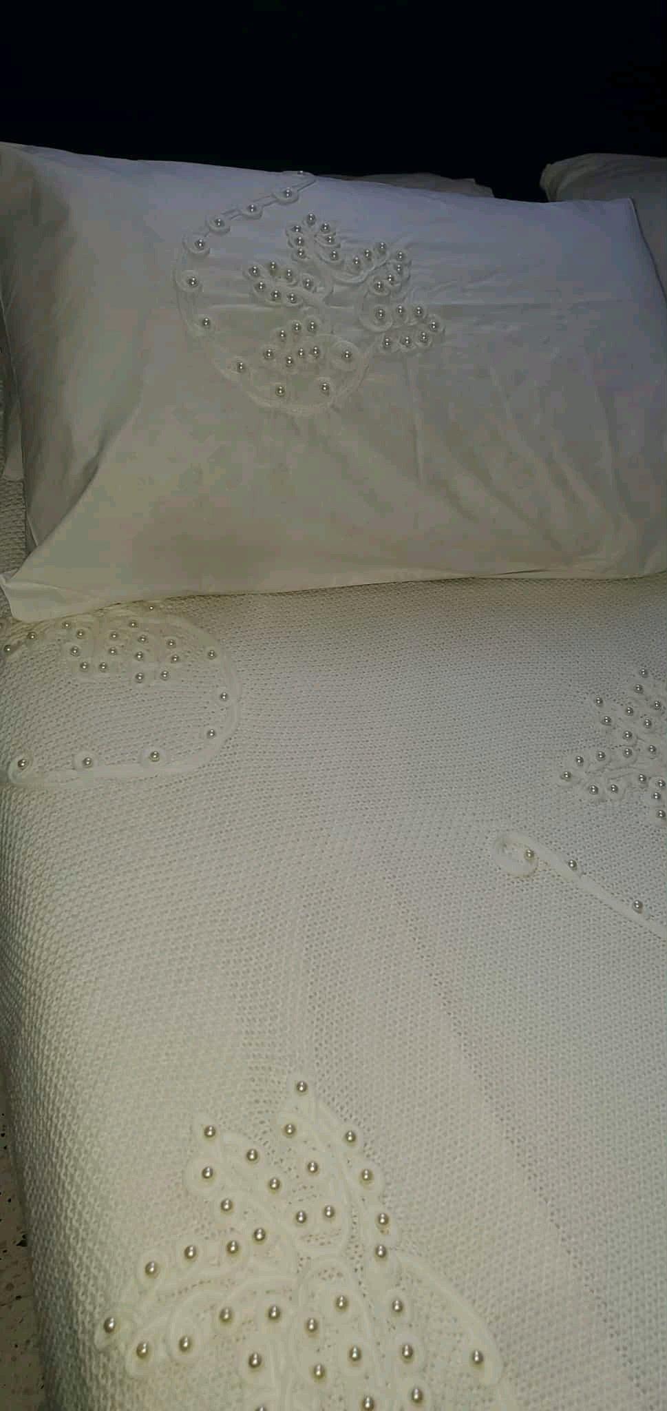 كوفرولي جديد 6 قطع blanc cass