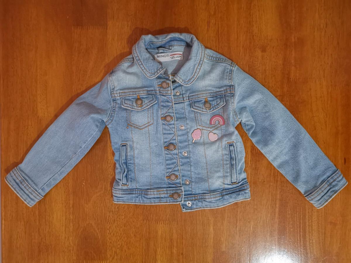 Veste jean fille Minoti