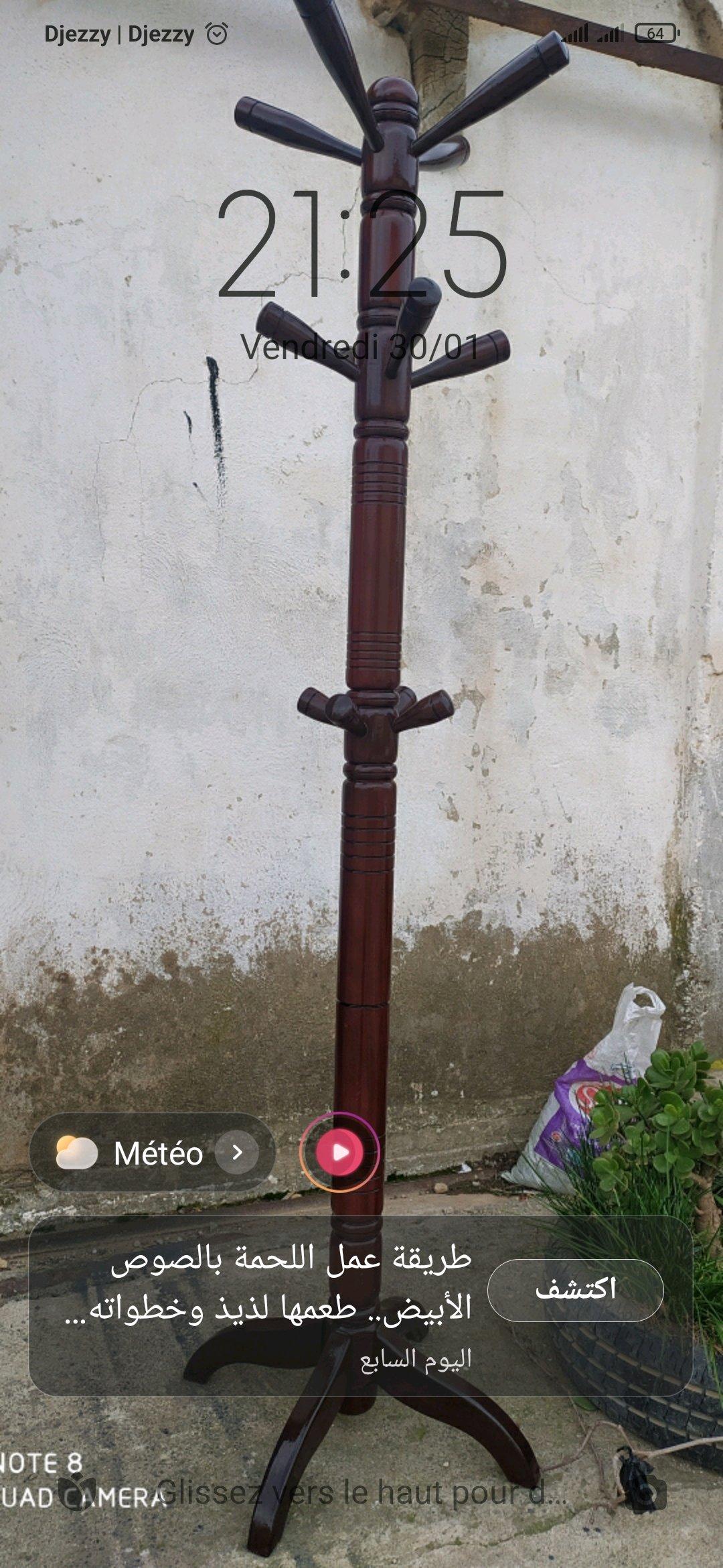 port monteaux en bois hetre massif