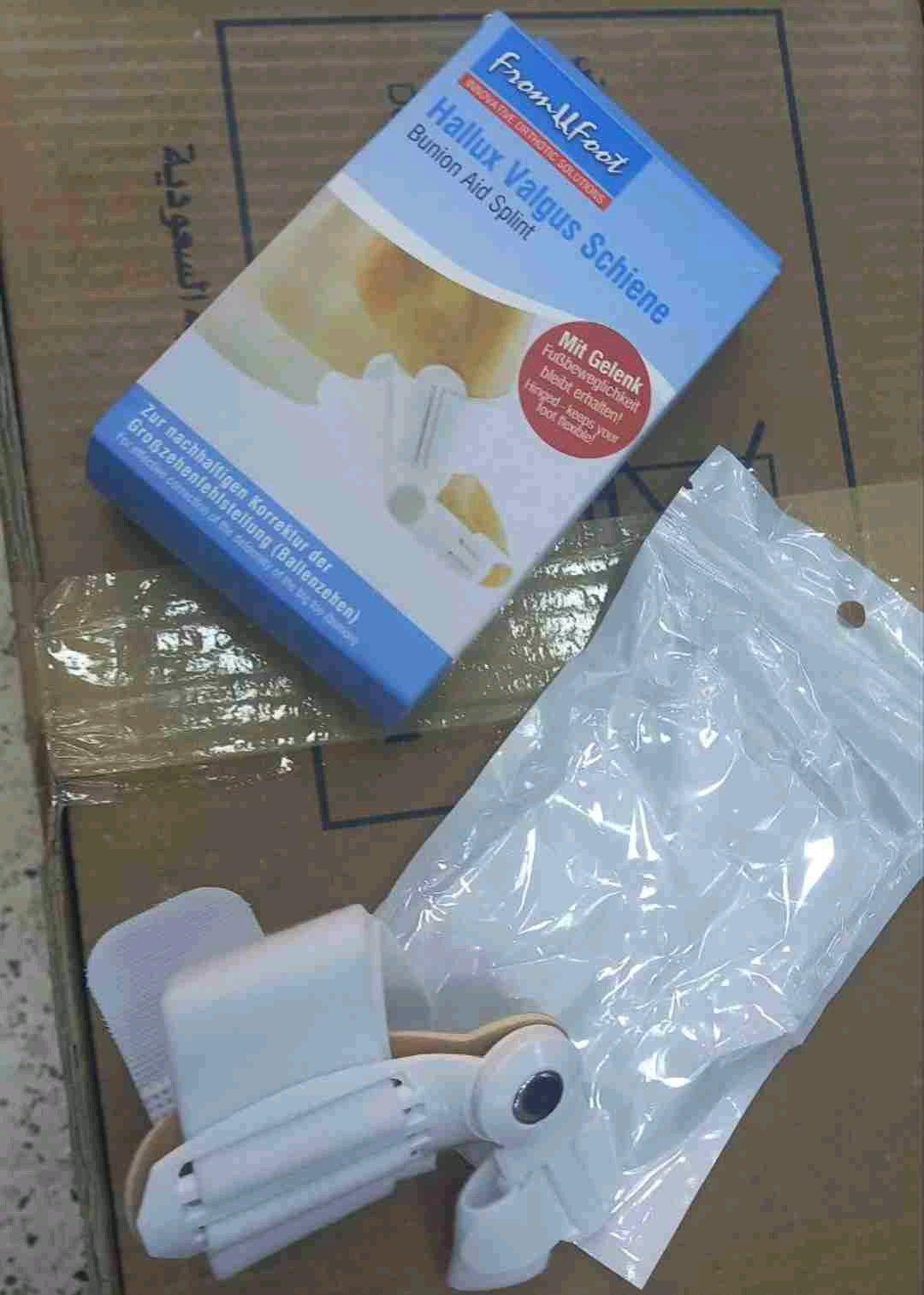 Hallux Valgus Schiene أداة تصحيح وضعية أصبع القدم