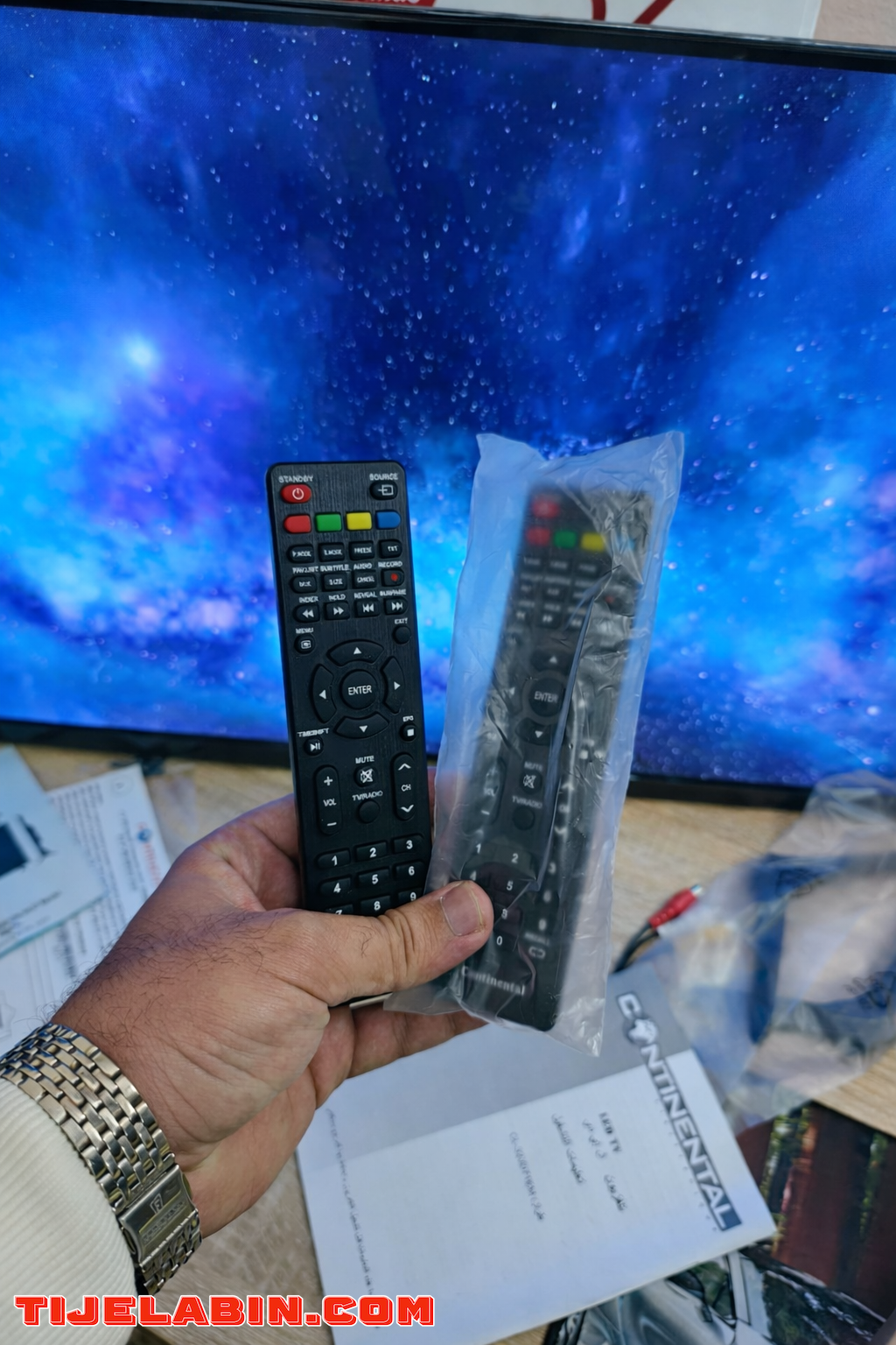 Télévision 32P Simple +Démo Intégrer+support Marque Continental