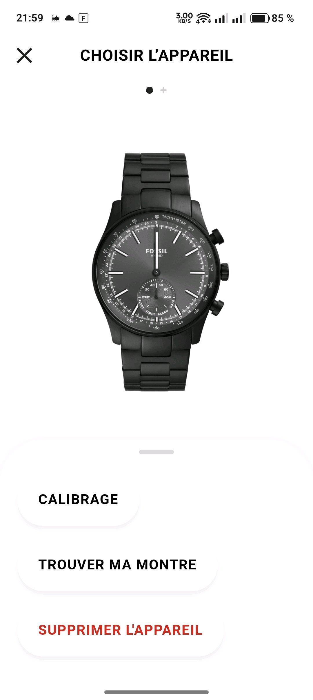 fossil hybrid Bluetooth