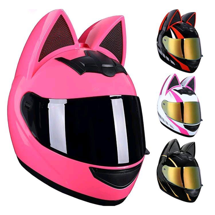 casque moto femme et fille