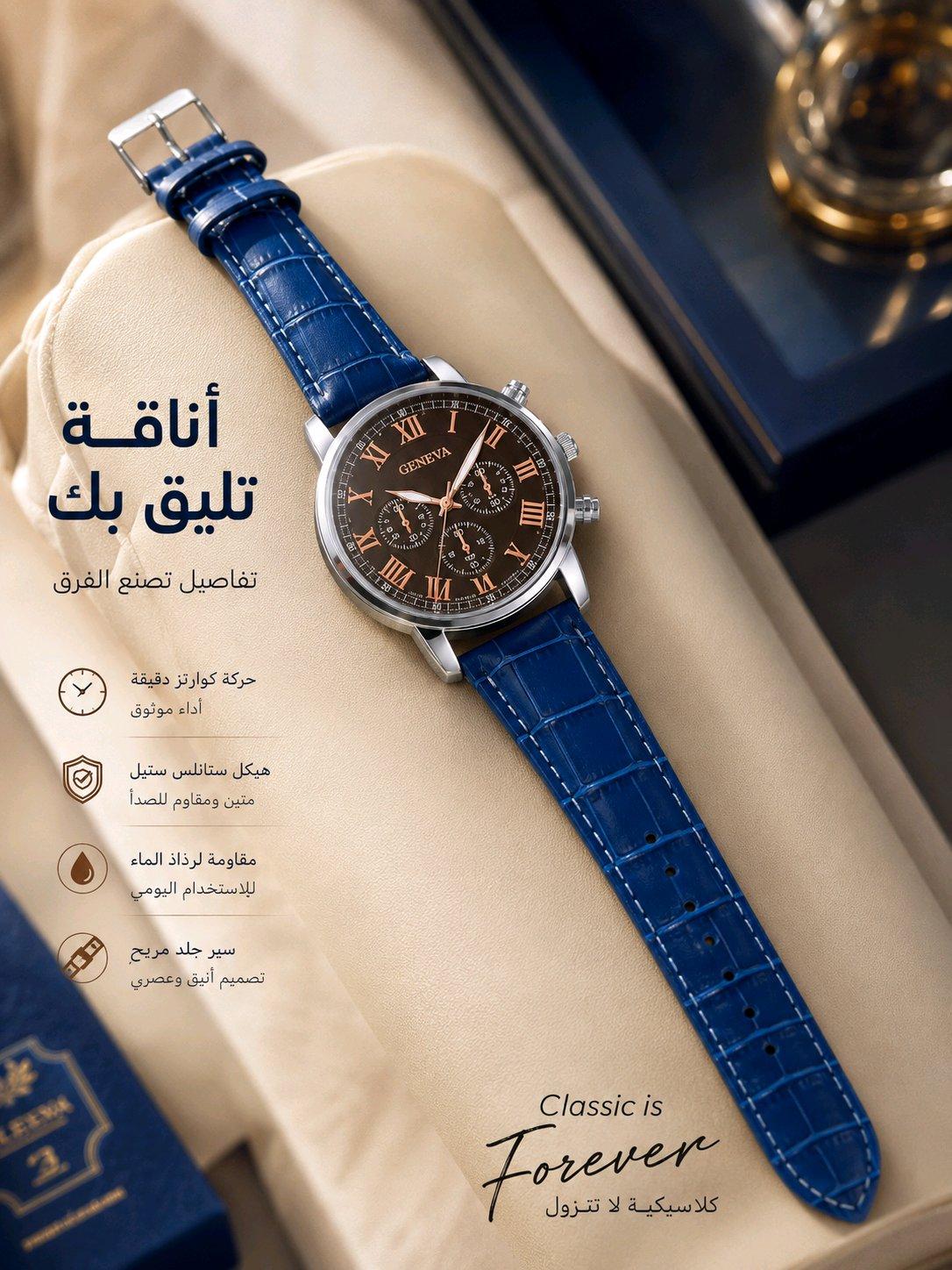 Montre classique pour homme