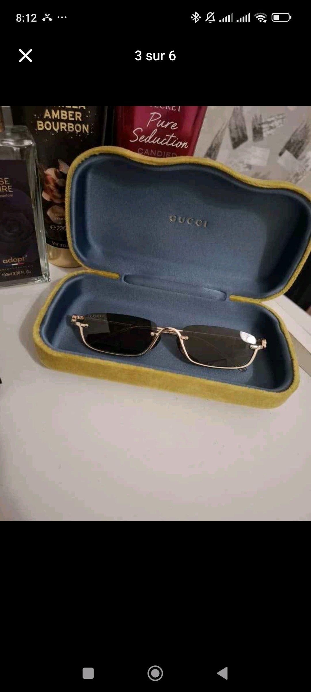 lunette GUCCI Made in japan