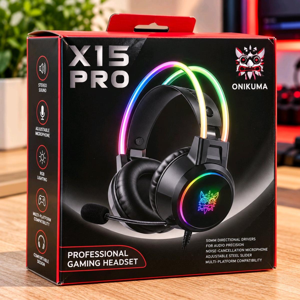 Gaming Casque X15 PRO