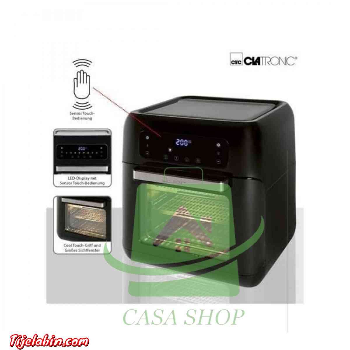 Four et friteuse sans Huile 4en1 clatronic