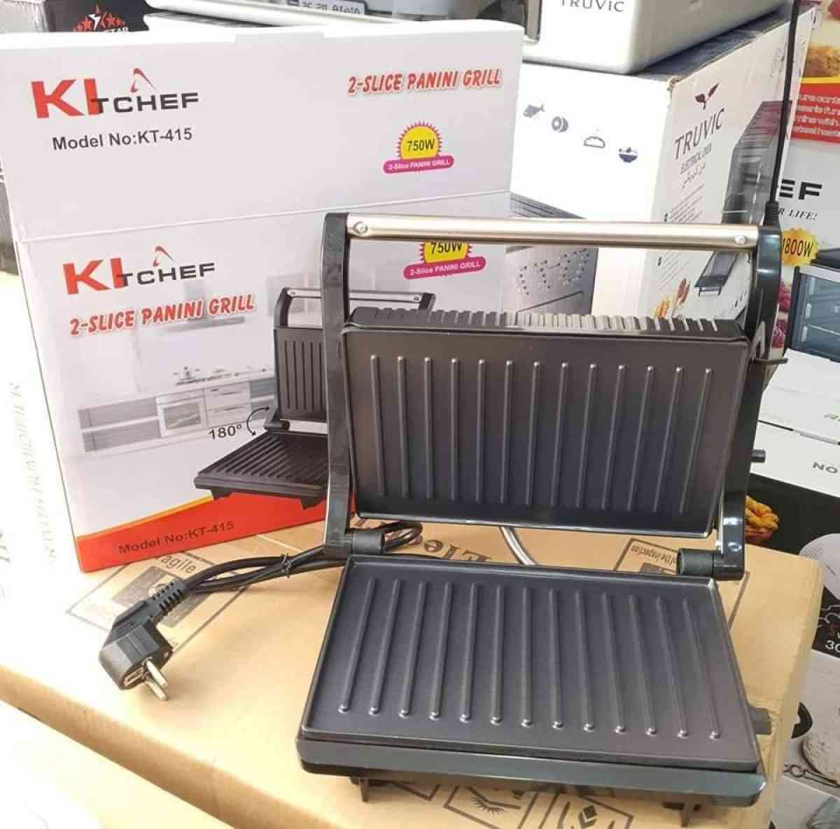 KitChef Grille panineuse 2en1 750watt KT415