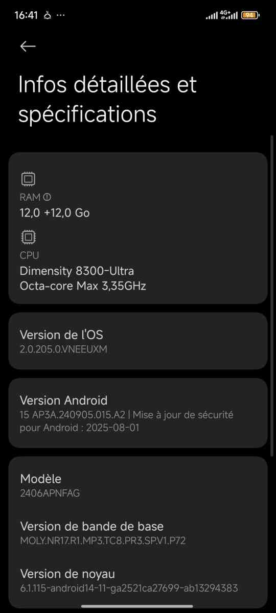 tlphone shaomi Mi14t