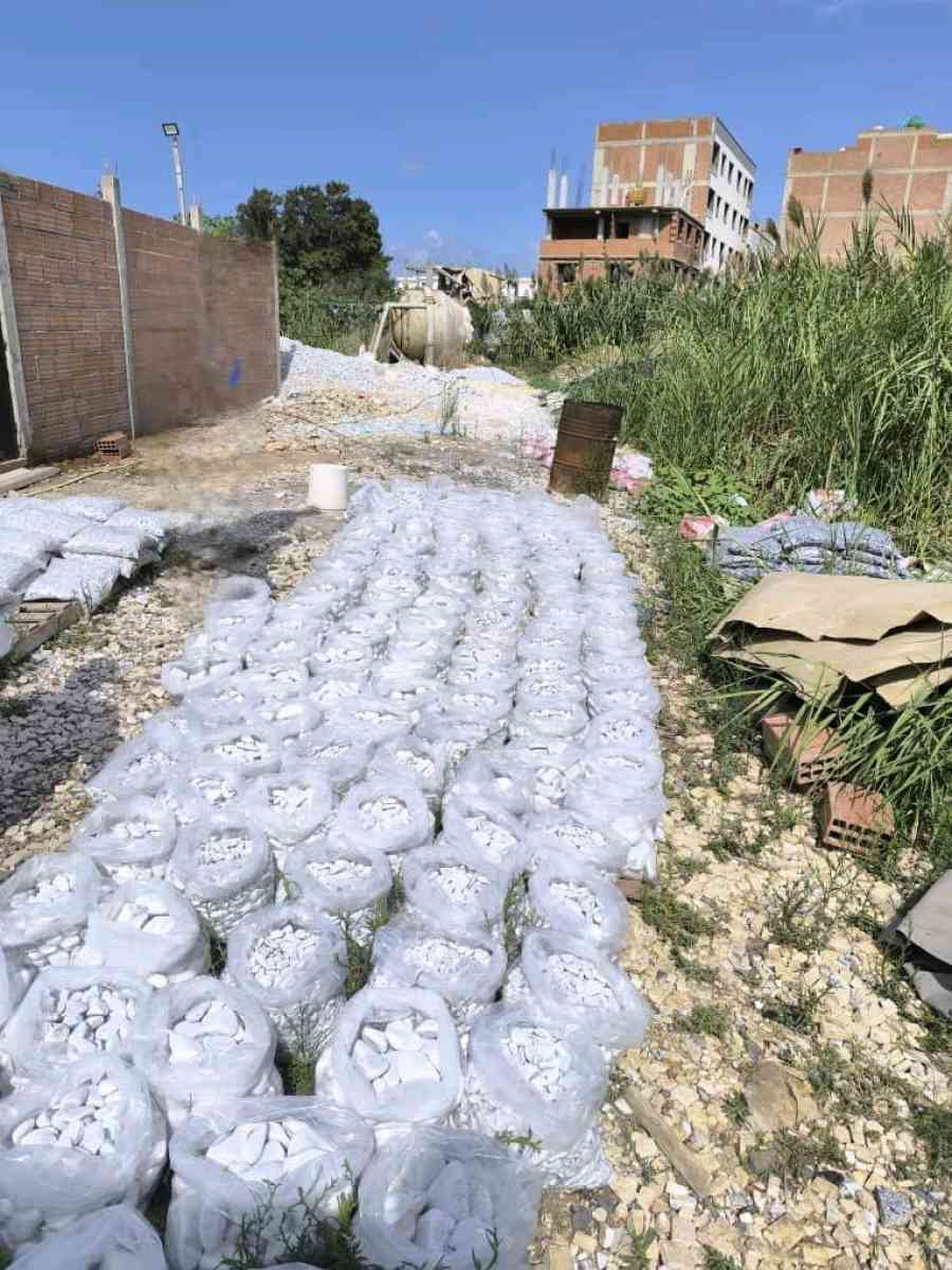 Galet Marbre Blanc AthenaGallet importationGalet en pierre