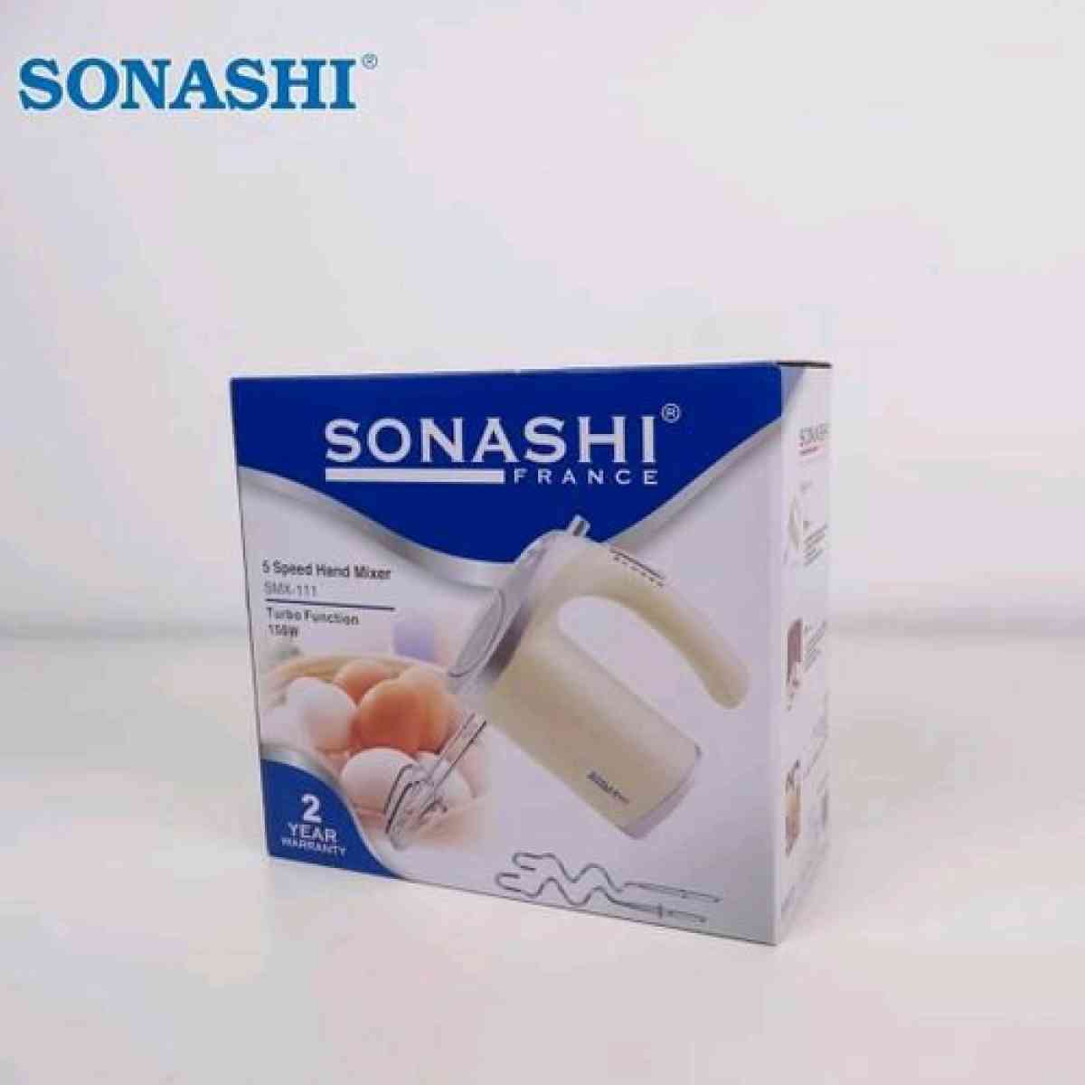 صوولد خلاط يدوي سوناشي 150 واط و 5 سرعات و سومة قووة