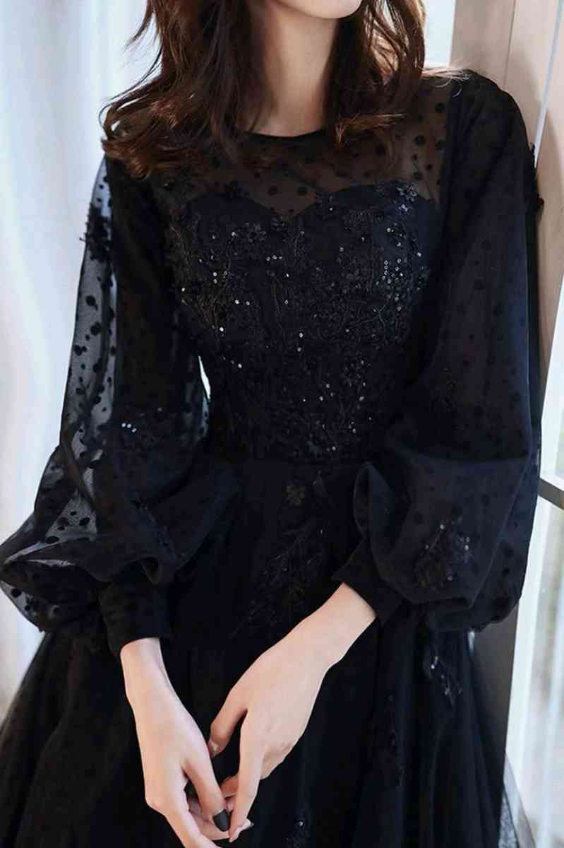 robe soire noire