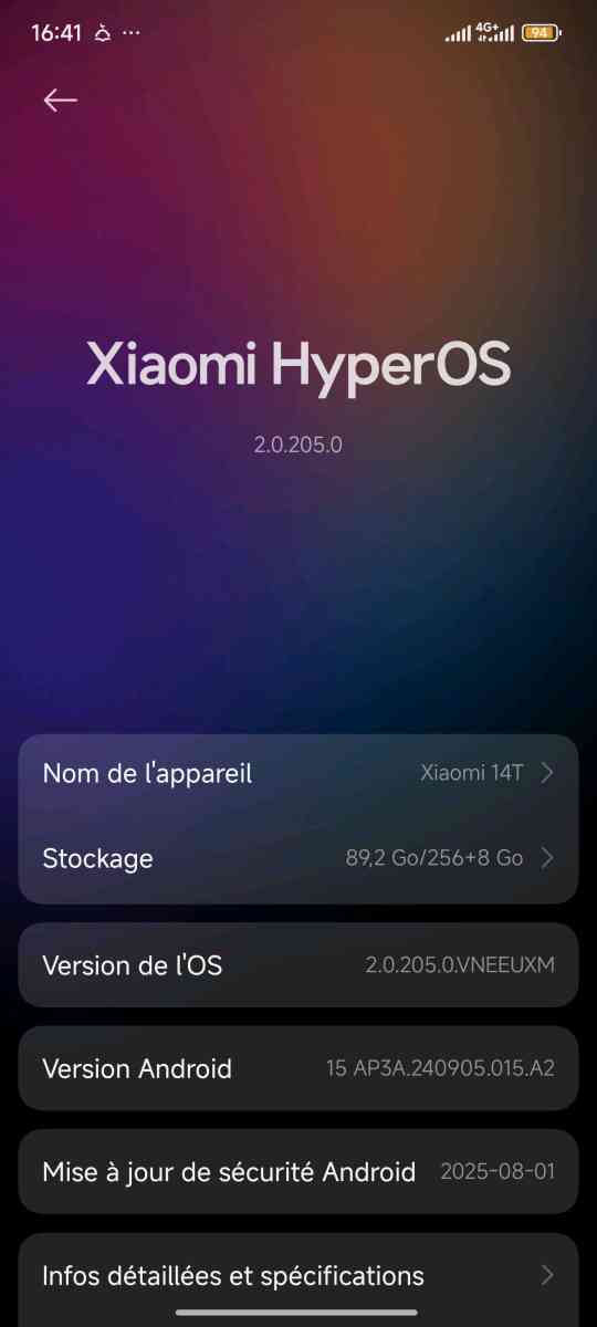 tlphone shaomi Mi14t