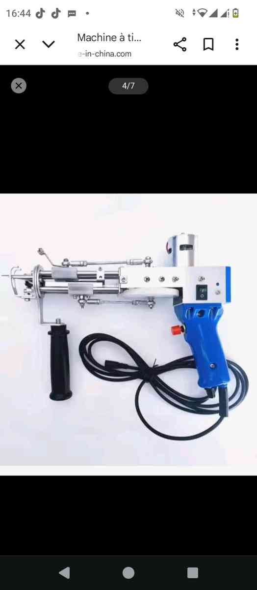 Pistolet  Touffeter pour Tapis lectrique PistoletTufting Gun