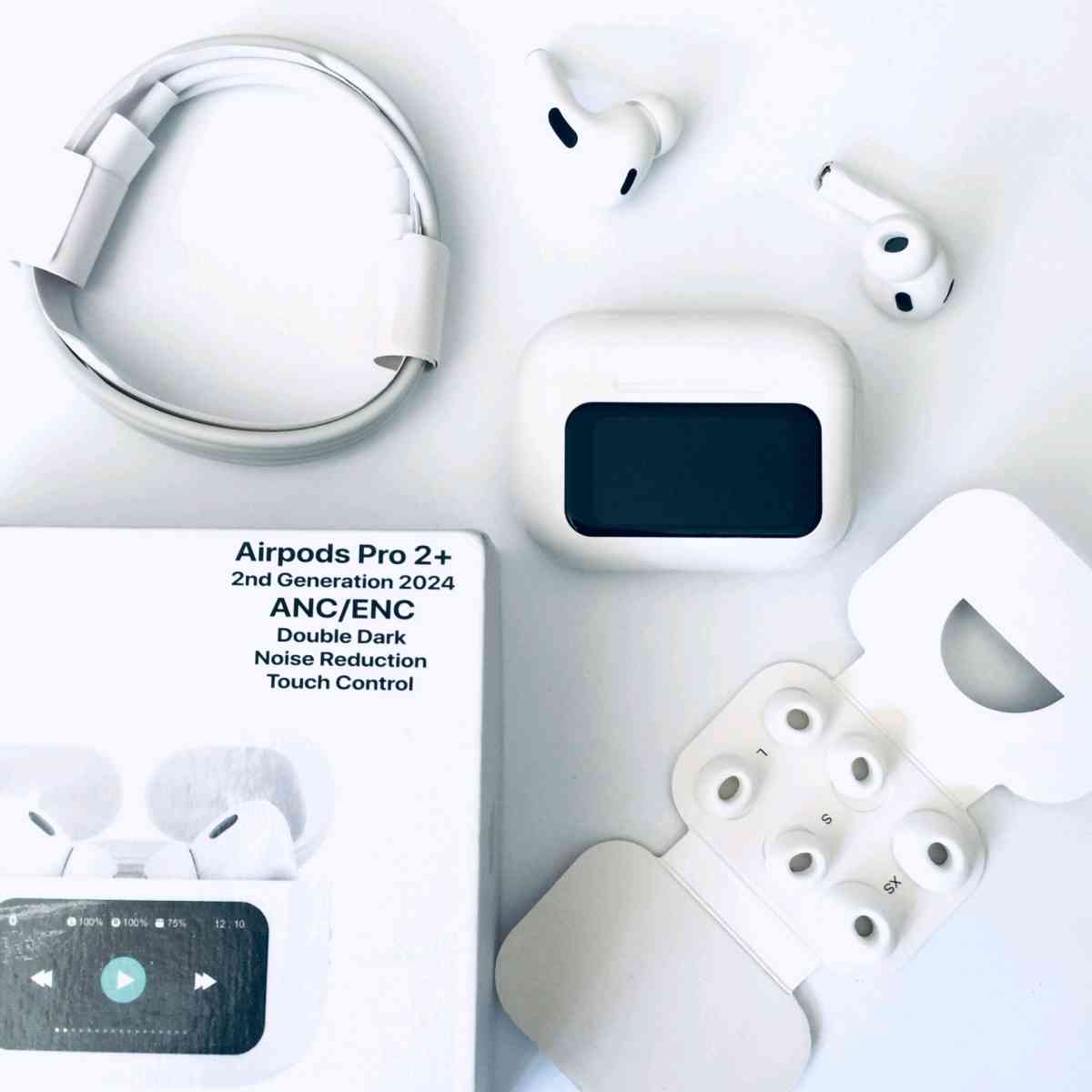 airpods anc enc avec cran digital