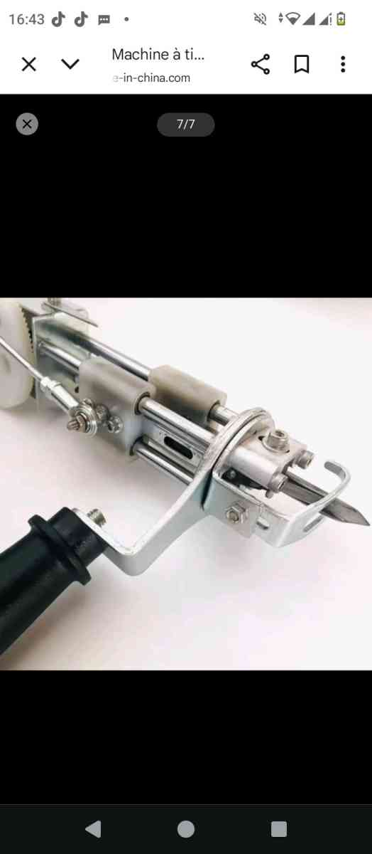 Pistolet  Touffeter pour Tapis lectrique PistoletTufting Gun