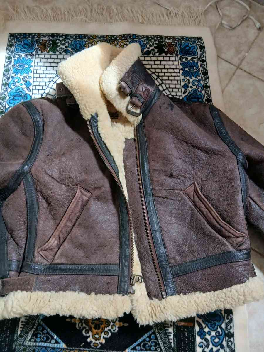veste en vrai cuir