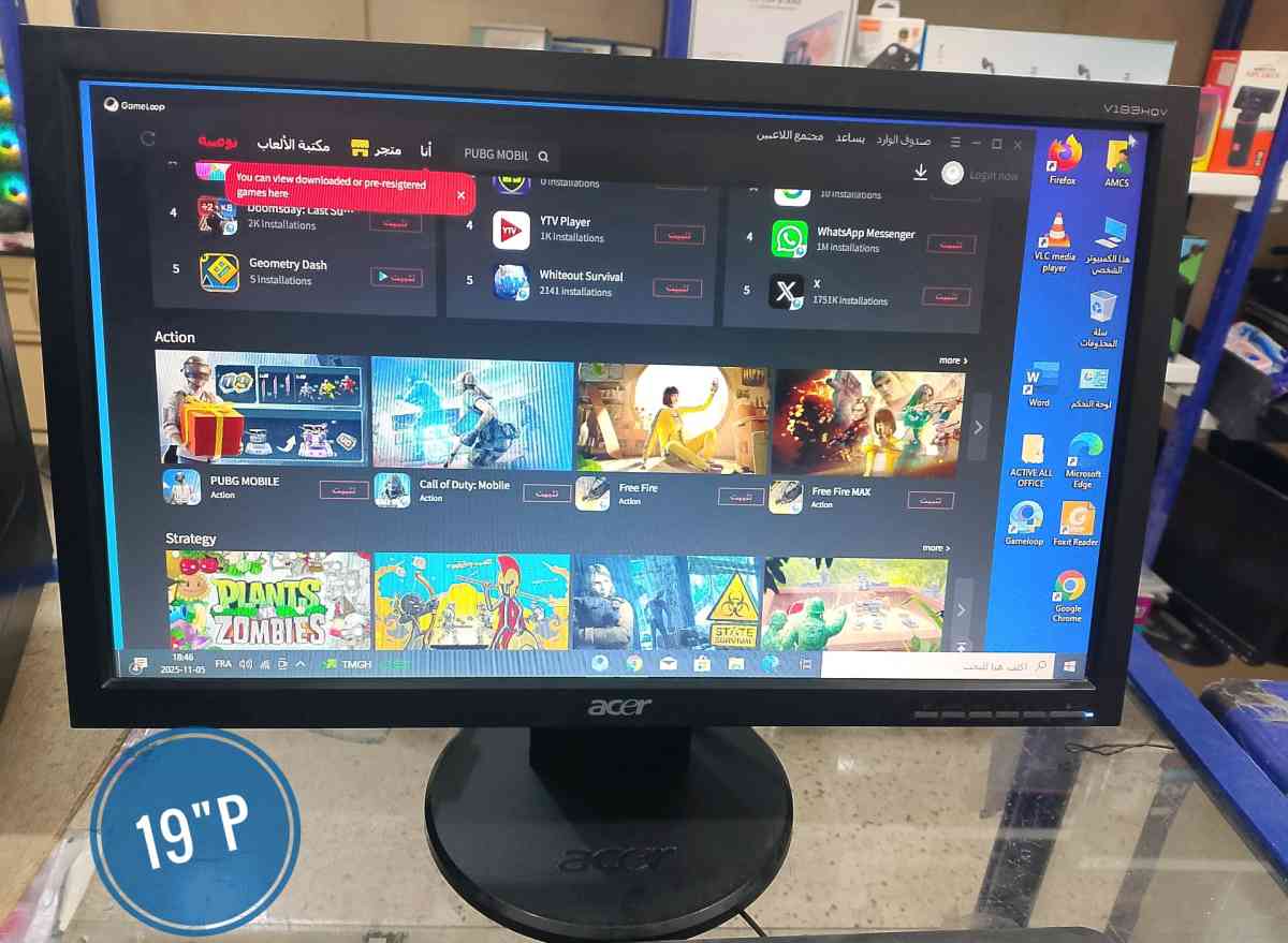 PC Desktop i5 3th Ecran 19p