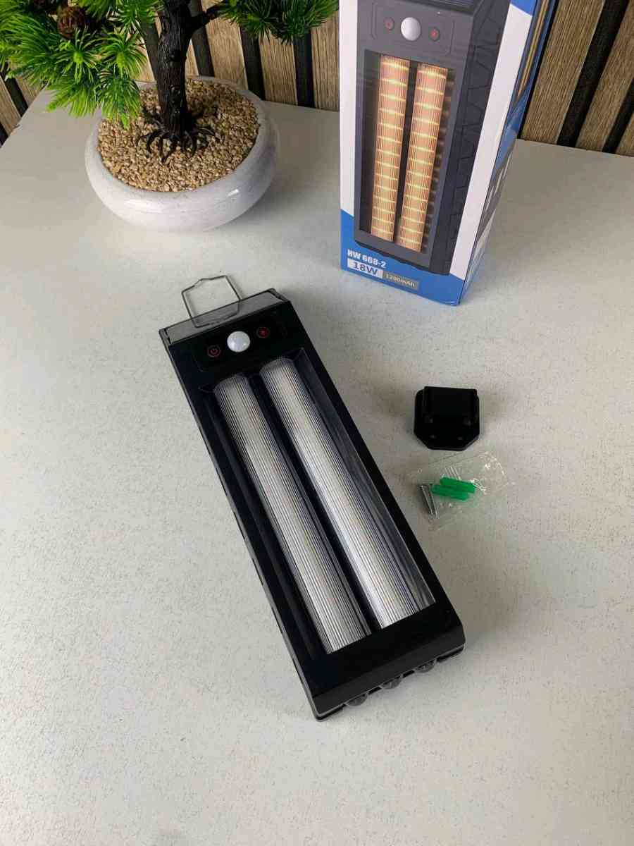 مصباح شمسي خارجي ذكي  إنارة قوية بدون فواتير